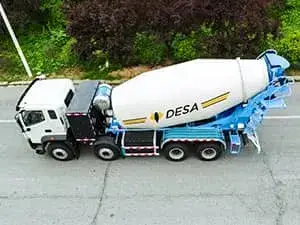 شاحنة خلط الخرسانة الكهربائية بالكامل