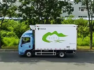 شاحنة نقل مبرد