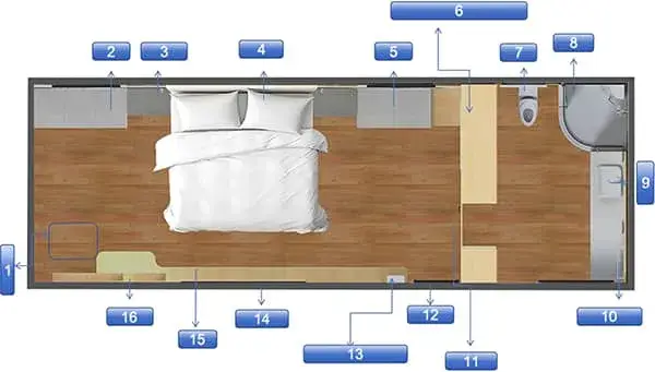 كرفان سحب (سرير كوين)