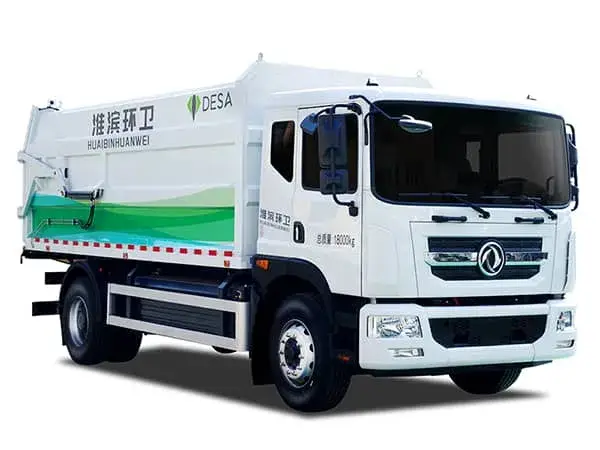 شاحنة جمع القمامة الكهربائية